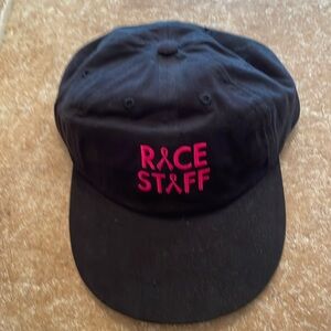Race Staff For Breast Cancer black  hat. never worn from Pier 1 Imports